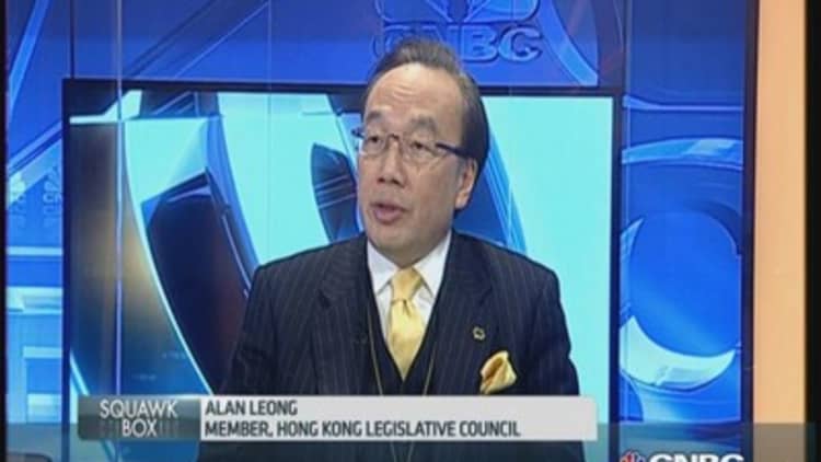 HK won't see real democracy: Legislator