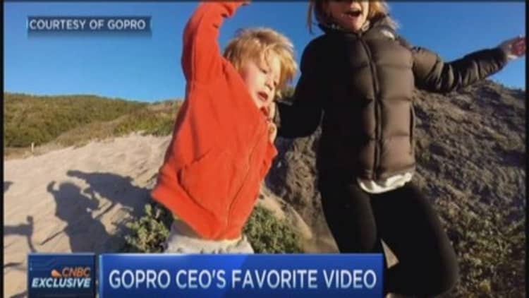 GoPro CEO's 'second' favorite video revealed