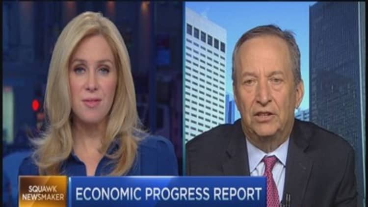 Larry Summers' plan to improve US economy