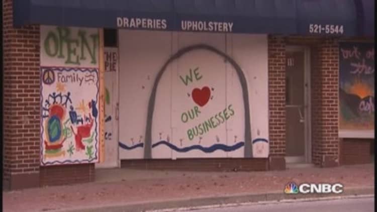Ferguson businesses determined to rebuild