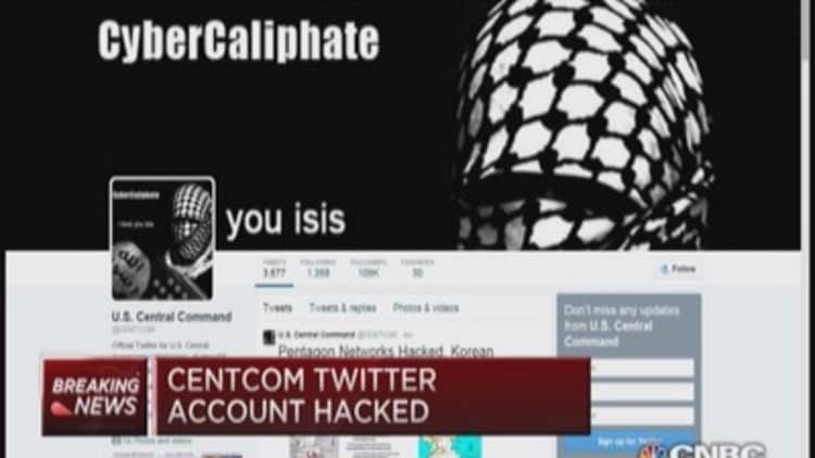 US Central Command Twitter hacked