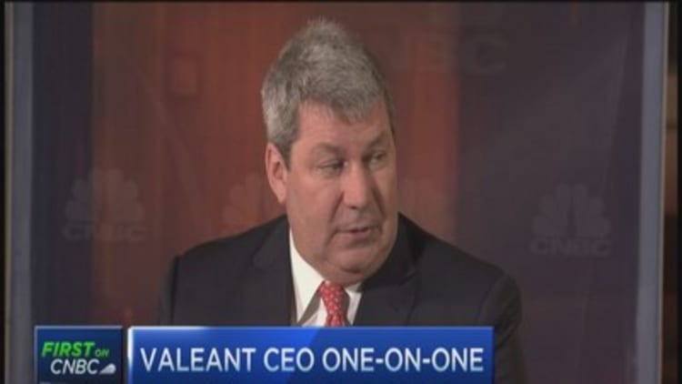 Valeant CEO: Allegations about our business not true