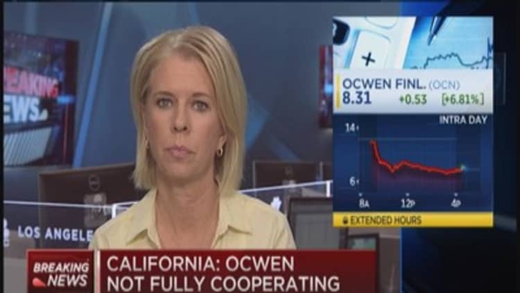California: Ocwen not fully cooperating