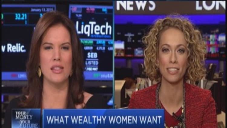 Wealthy women use advisors, but most aren't happy with them