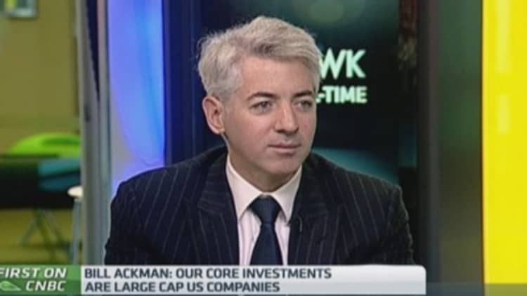Ackman on Carl Icahn: 'Incredibly guy'