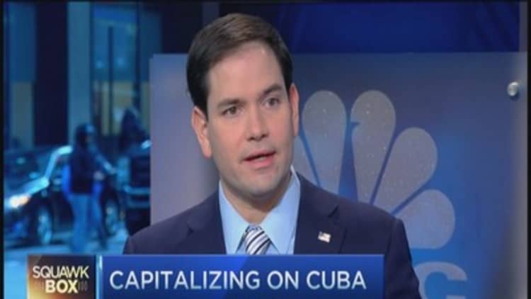 Problem with Cuba deal: Sen. Rubio