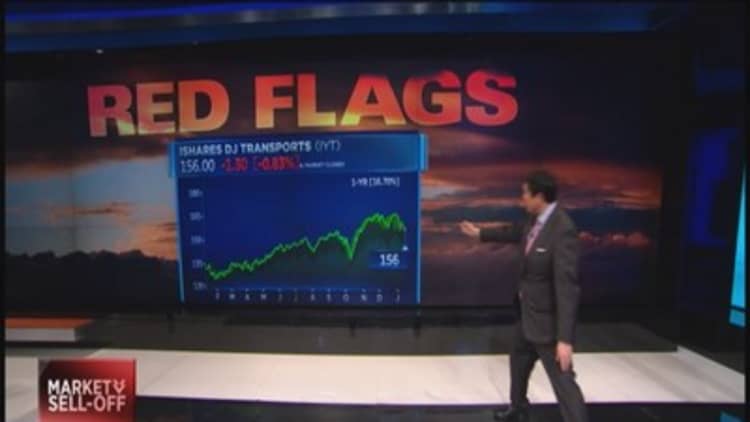 Red flags: Transports, agriculture & Treasury 