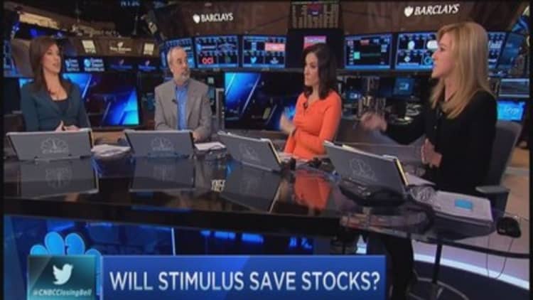 Can stimulus save stocks?