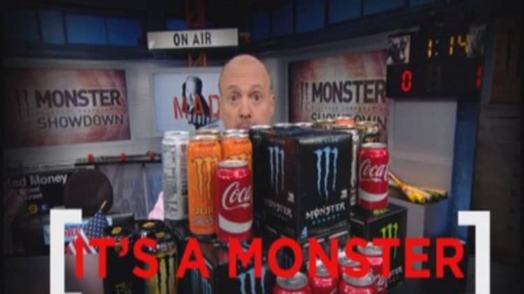 Cramer Remix: Coke, Pepsi or Monster?