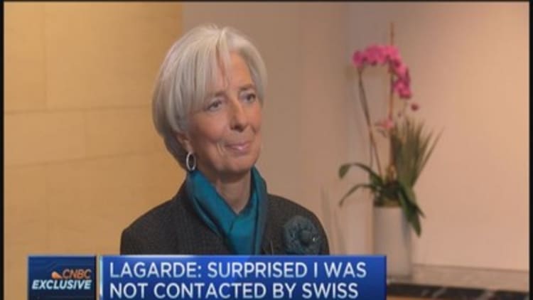 Lagarde's Europe outlook