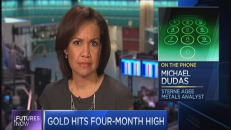 Sterne Agee's Dudas: Gold going to $1,400