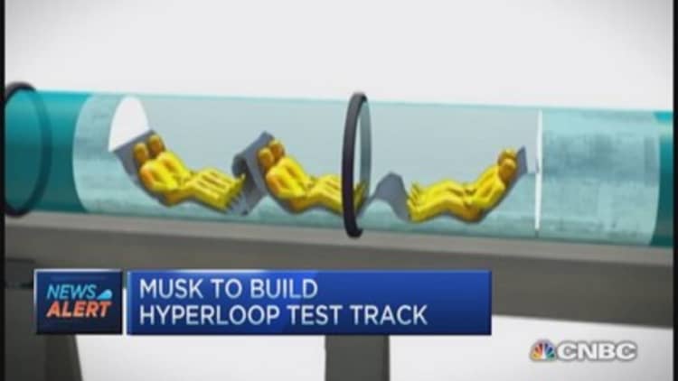 Elon Musk plans to build his 'hyperloop' in Texas