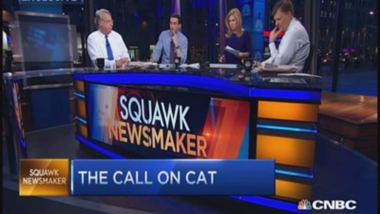 Jim Chanos' short call on CAT