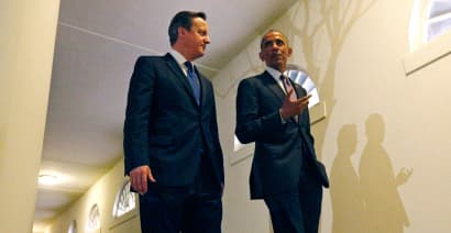 Obama, Cameron on security