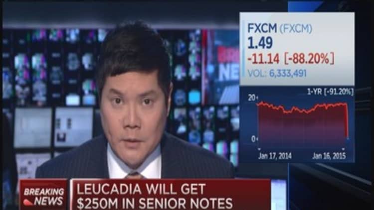 Leucadia inks $300 million FXCM deal