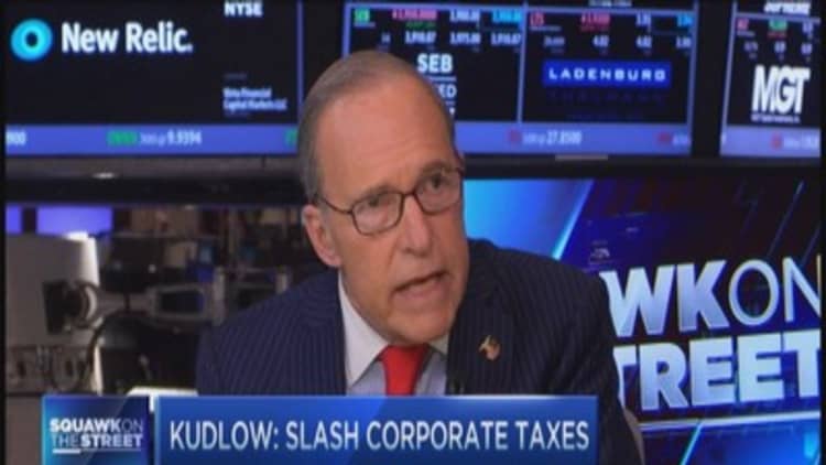 Kudlow: Slash corporate taxes