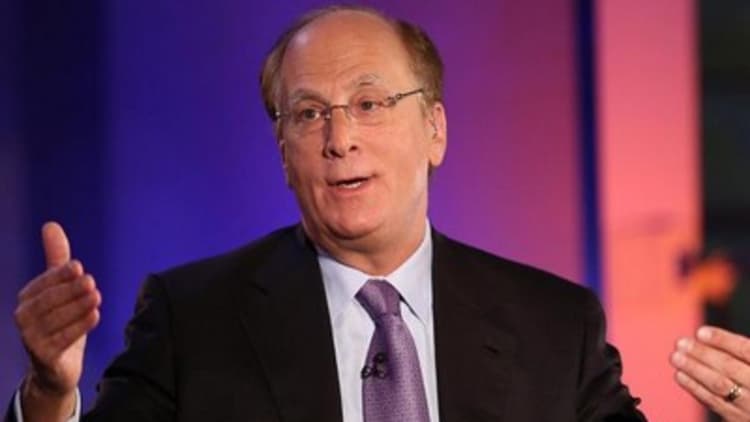 BlackRock CEO: All signs point to stocks going higher
