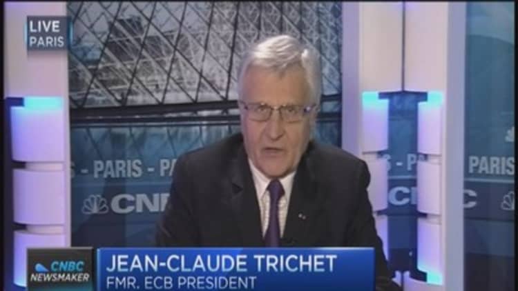 Trichet: Low inflation hampering Europe