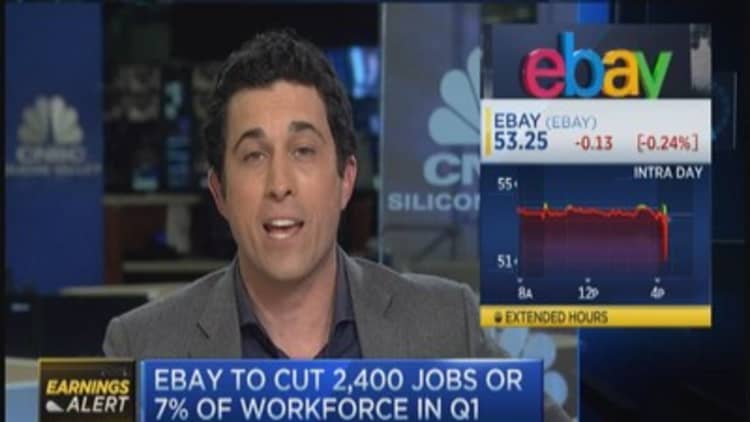 Ebay to slash 7% of workforce in Q1