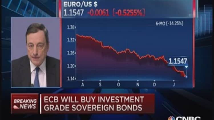 ECB QE begins in March