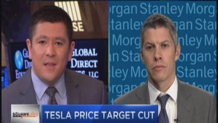 Tesla target cut, buy it now: JPM analyst