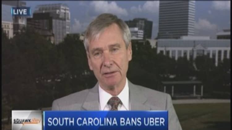 South Carolina shuts down Uber 