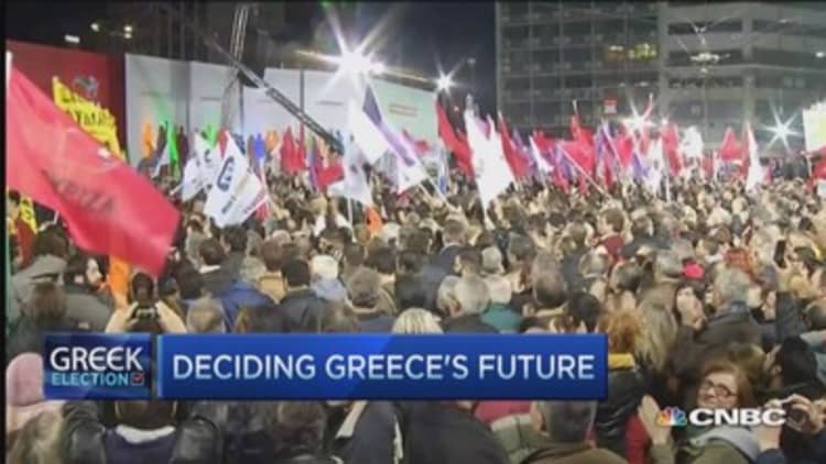 Radical leftist in Greece's future?