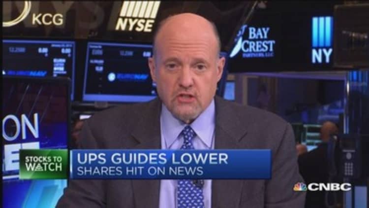 Cramer: UPS lost its way