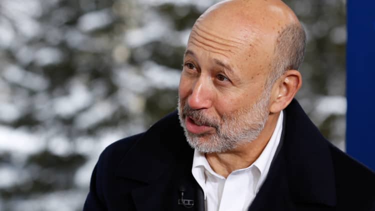 Blankfein: Rally can keep going but a lot can go wrong