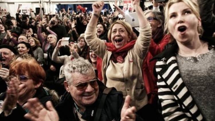 Syriza party claims victory in Greek elections