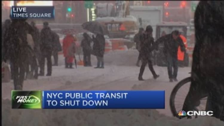 Cuomo shuts down all NYC public transit