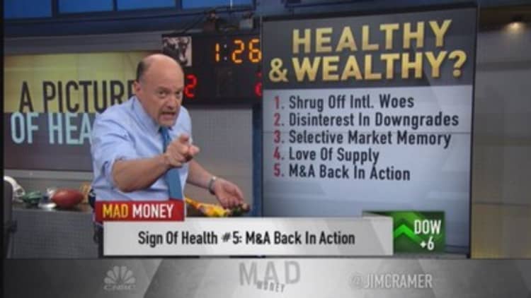 Cramer: Market healthy or sick?