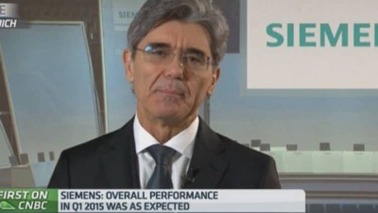 Dresser-Rand deal makes sense with low oil: Siemens CEO