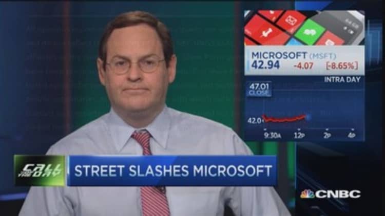 Microsoft honeymoon over: Trader
