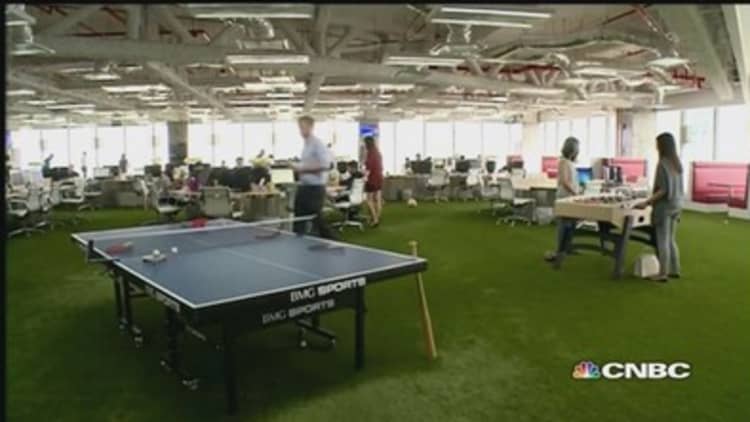 Office foosball & golf: Would you work here?