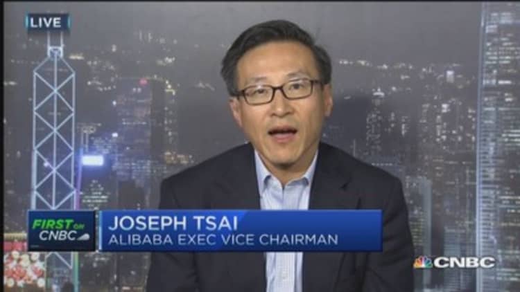 Alibaba's Tsai: Two sides of mobile growth