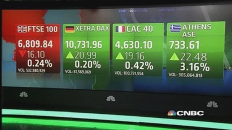 Europe shares close mixed; oil, Fed weighs