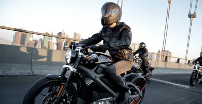 Harley-Davidson earnings fall