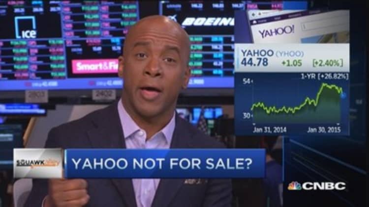 Yahoo not a takeover target: Swisher