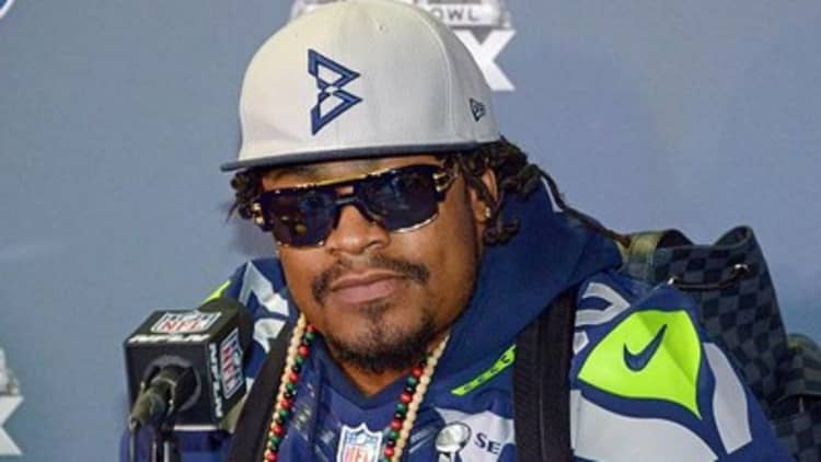 Why Marshawn Lynch really came to Super Bowl media day