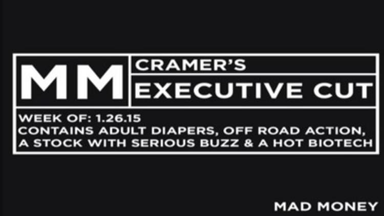 Cramer's Executive Cut: Diapers, oil, biotech and ATVs