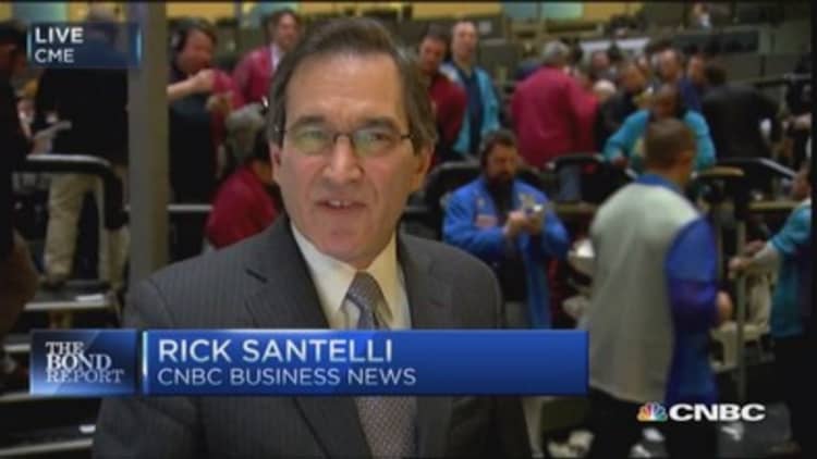 Santelli: Rates a whole lot lower 