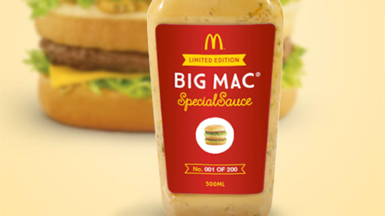 McDonald's secret sauce for sale