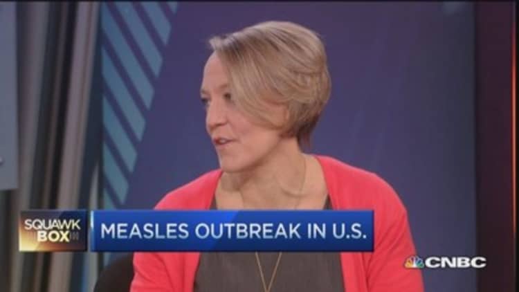 Measles outbreak triggers vaccine debate