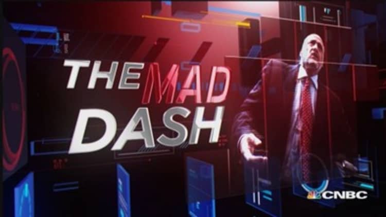 Cramer's Mad Dash: GILD & CMG