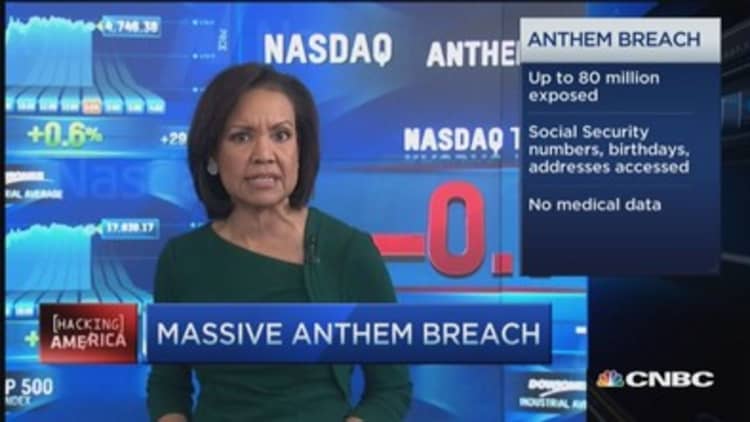 Anthem hack exposes up to 80 million