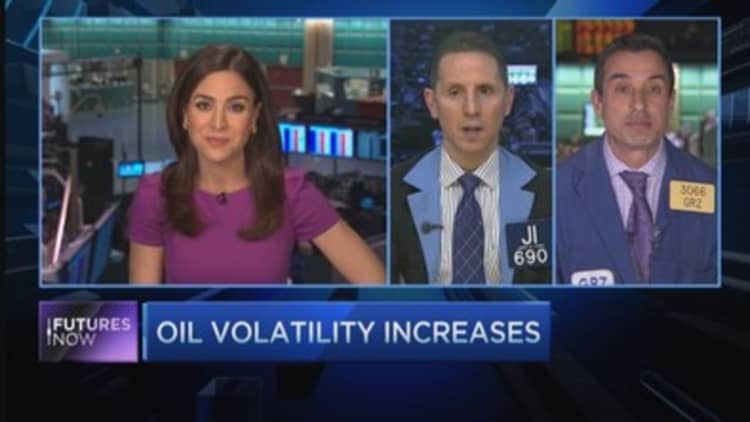 Extreme oil volatility part of 'bottoming process': Trader