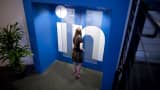The LinkedIn offices are shown at the company’s headquarters in Mountain View, Calif.