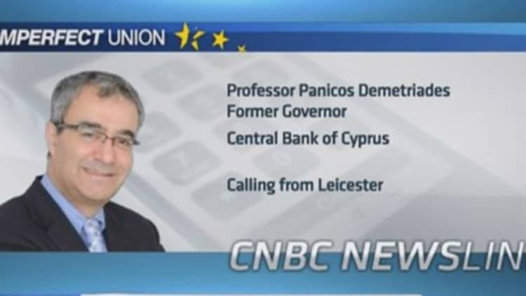 Greece, Germany in 'game of chicken': Ex-Cyprus central banker