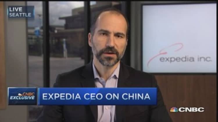 Expedia CEO wants to be in the 'wild, wild East' (China)